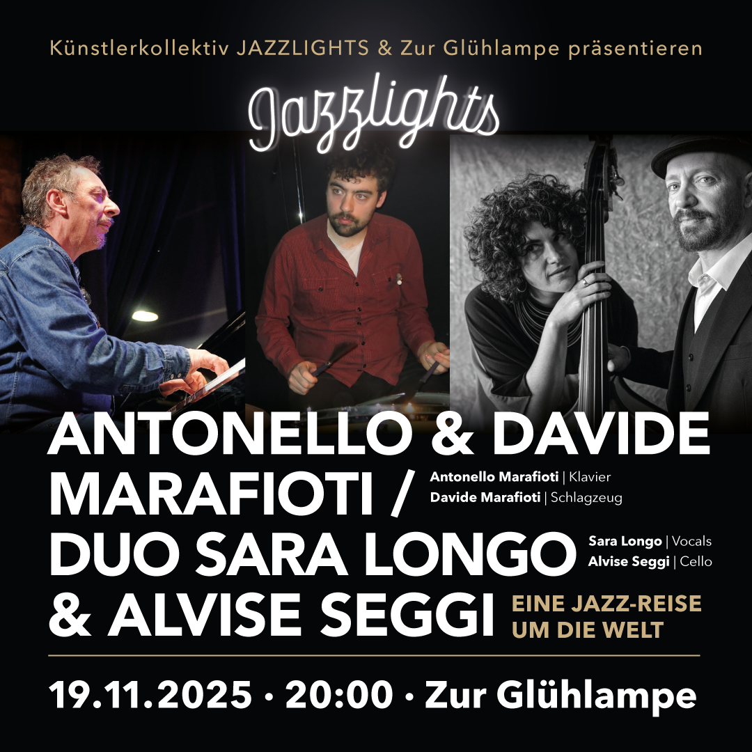 You are currently viewing Antonello & Davide Marafioti / Duo Sara Longo & Alvise Seggi @ Jazzlights